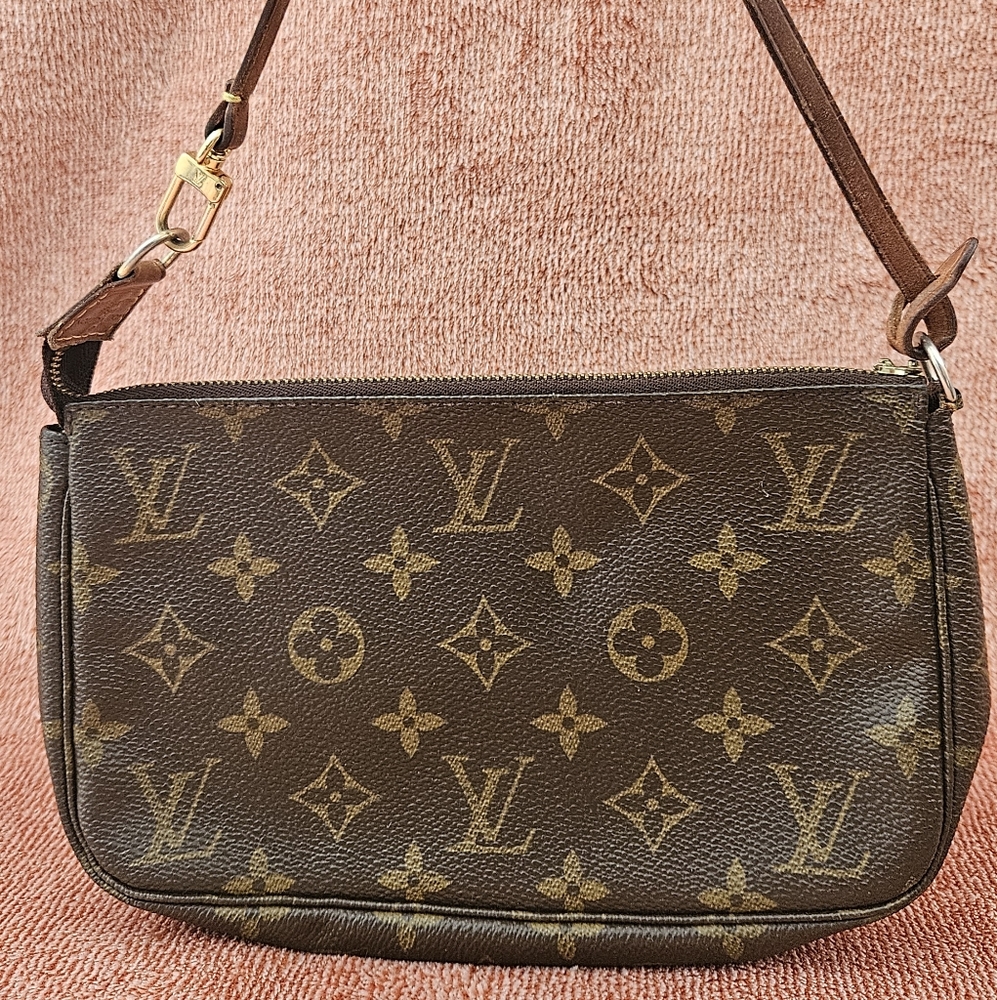 Louis Vuitton Brown Monogram Crossbody Bag